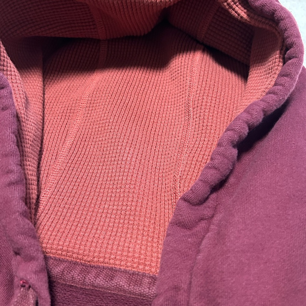 KEEN Full Zip Women’s Hoodie Burgundy Size L - Picture 4 of 6
